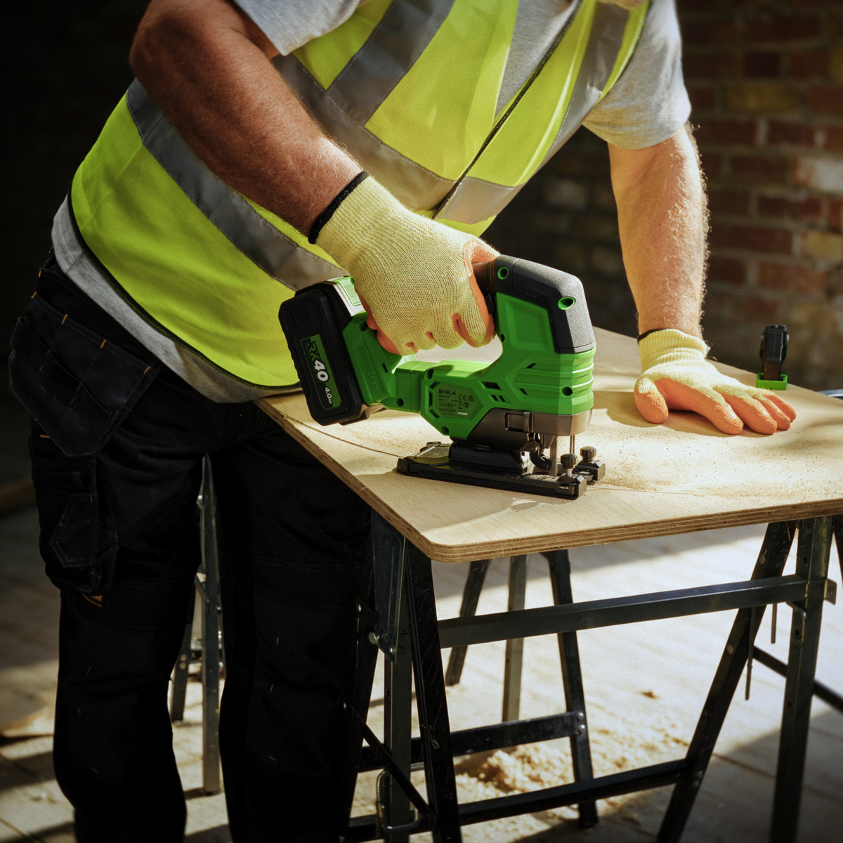 Rikä RK40 40V Cordless Jigsaw | Brushless Motor | Body Only
